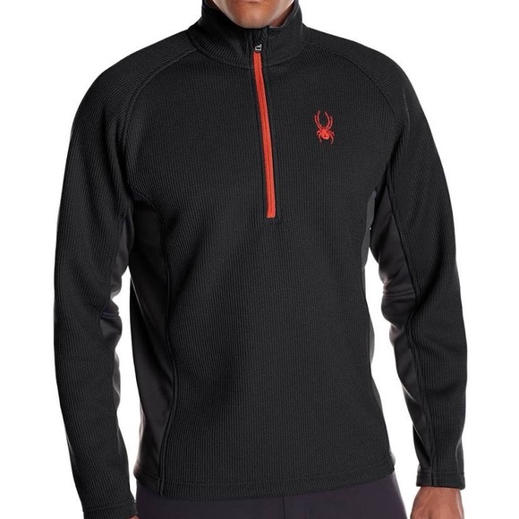 Spyder Felpa Donna Con Zip 1/4 – Qtr Zip Sweater, Morbida, Termica, Per Sport E Tempo Libero, Licenza Ufficiale